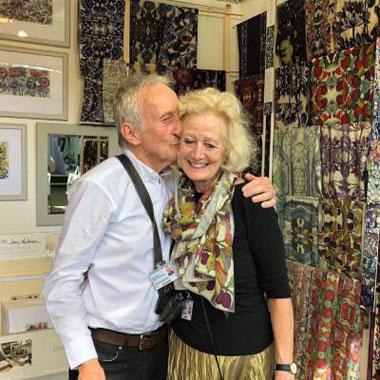 Exhibiting our Batik based designs at Chelsea Flower Show