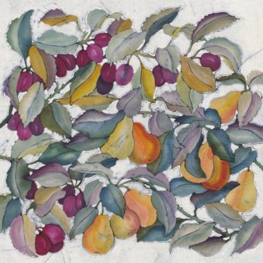Damsons and Pears card