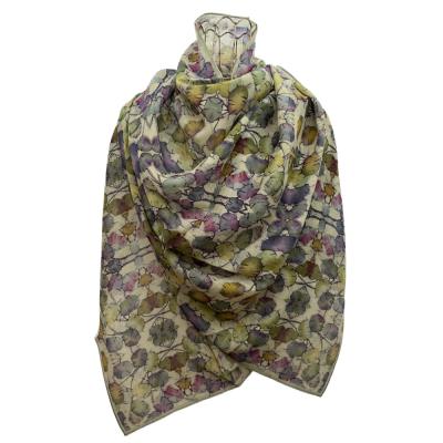 Honesty Batik Wool Fino Shawl.