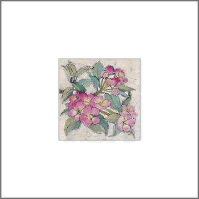 Blossom - Small Original Batik Painting