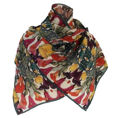 Calla Lily - Silk Scarf.