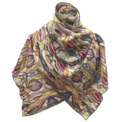 Lords and Ladies Batik Silk Scarf.(new design)